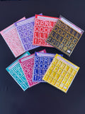 25- Turn Solo Board Practice Instructions Assorted Colors