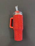 Red Sparkle Tumbler Cup