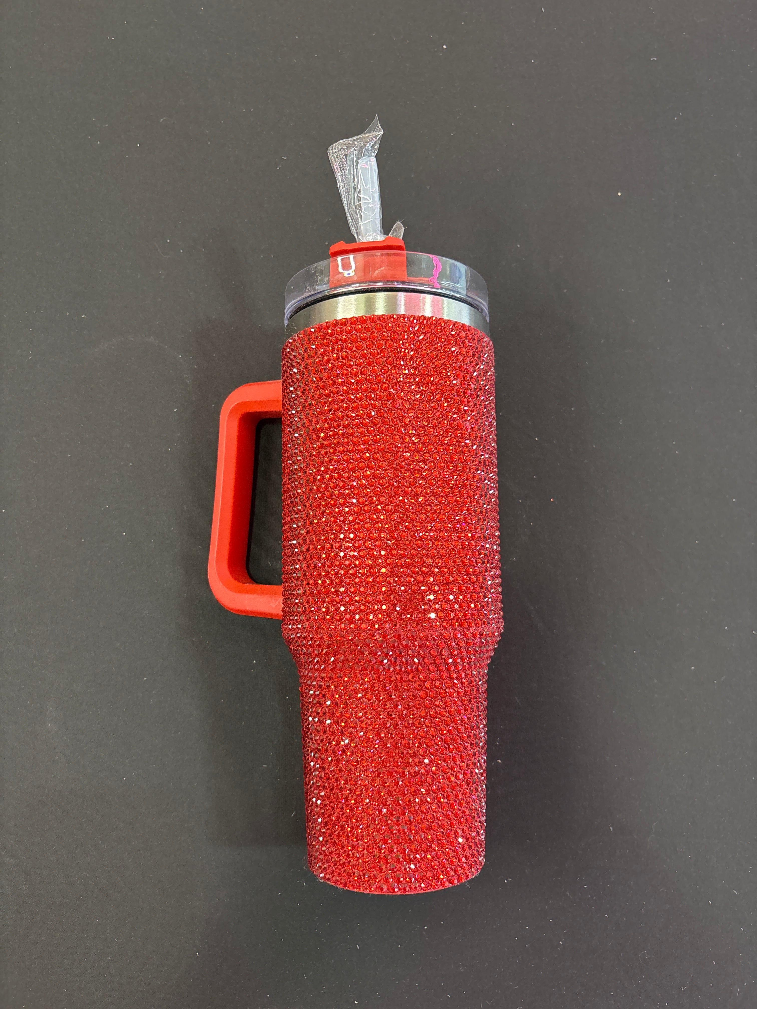 Red Sparkle Tumbler Cup