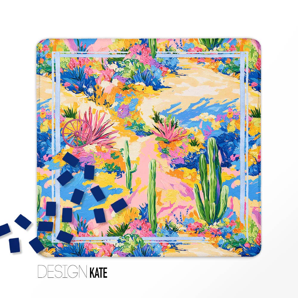 Mahjong Mat 31", Neoprene, Summer Collection: Darla / Neoprene with bag
