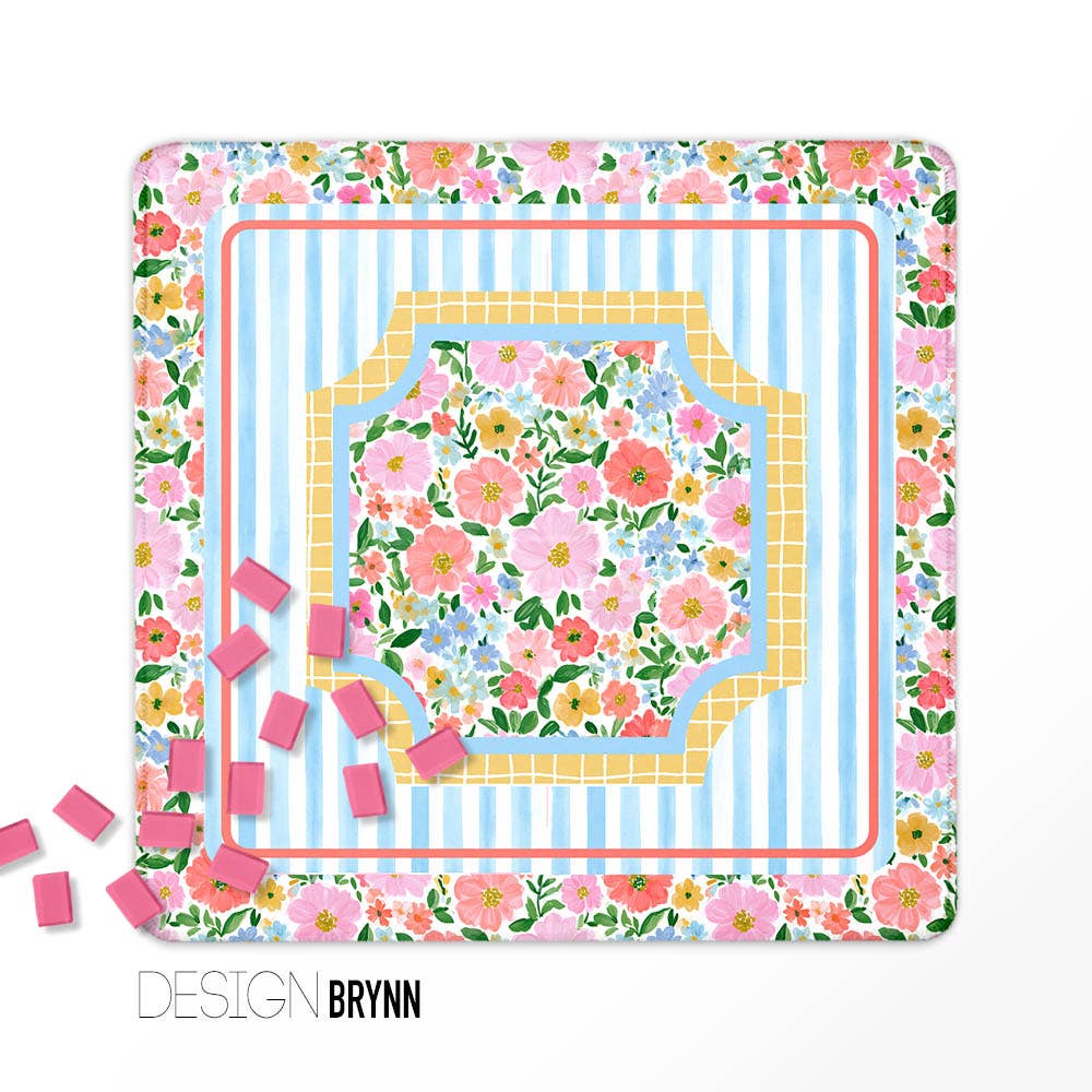 Mahjong Mat 31", Neoprene, Summer Collection: Winnie / Neoprene with bag
