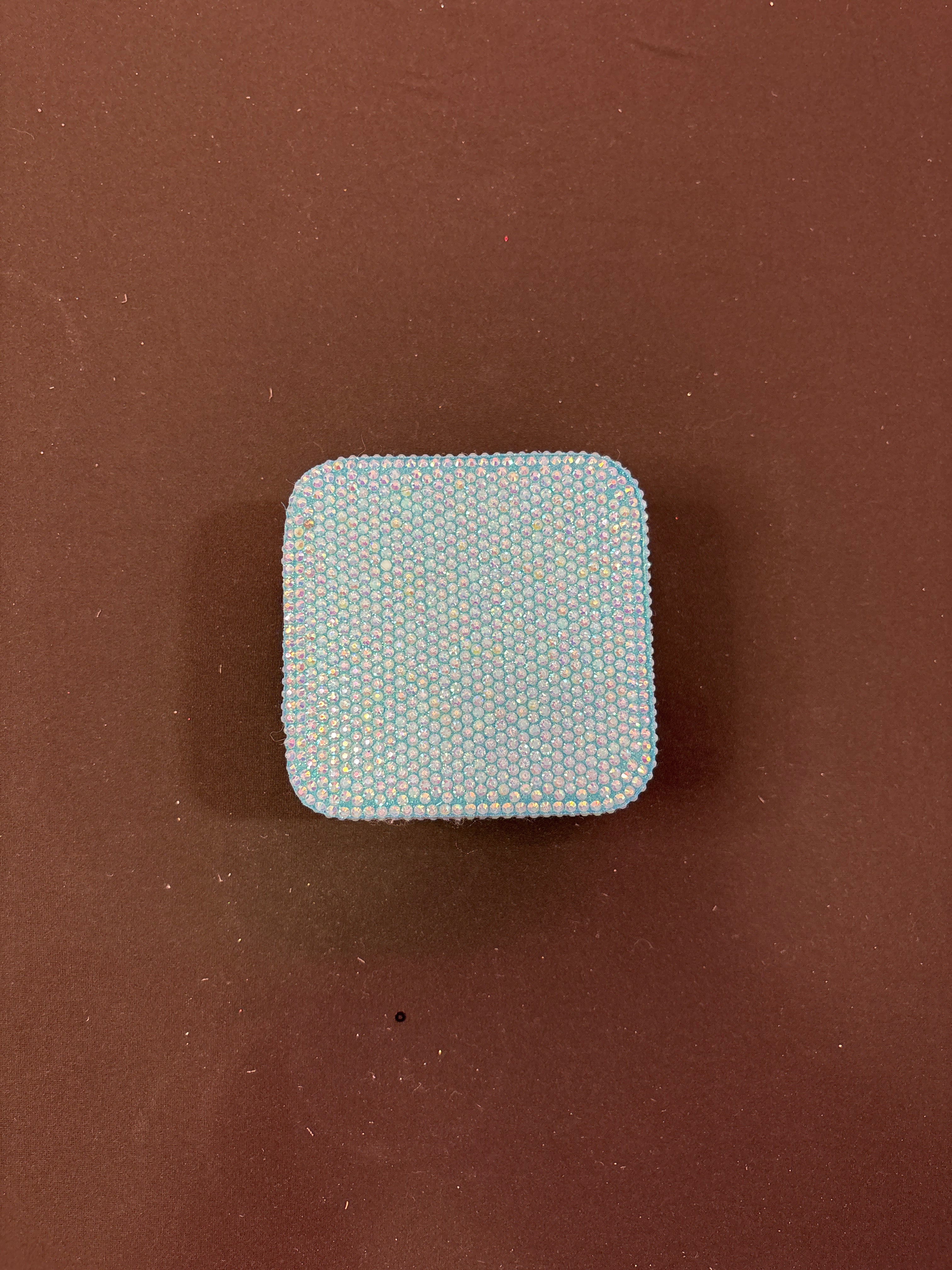 Blue Sparkle Jewelry Case Box