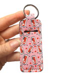 Diet Coke Chapstick Holder Keychain