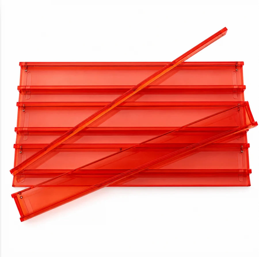 Bespoke Mahjong The Ultimate Racks - Holiday Red
