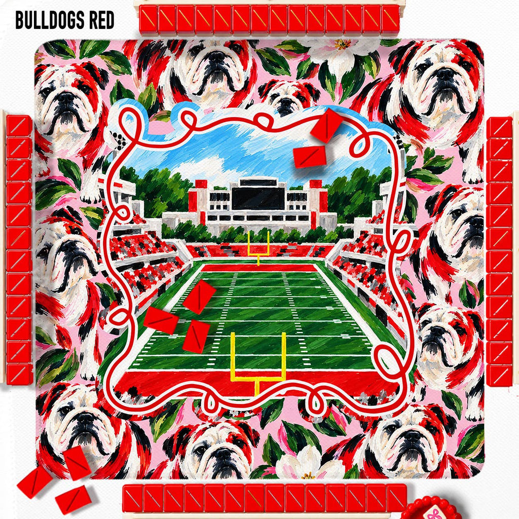 Mahjong Mat 31", Football, Grace Christian Rams Knoxville TN Tennessee
