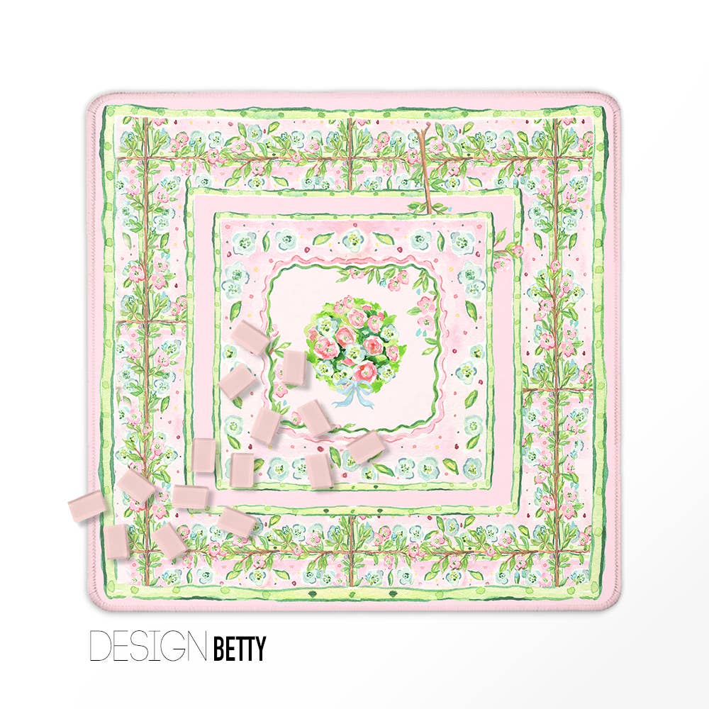 Mahjong Mat 31", Neoprene, Spring Collection: Lenora / Neoprene with bag
