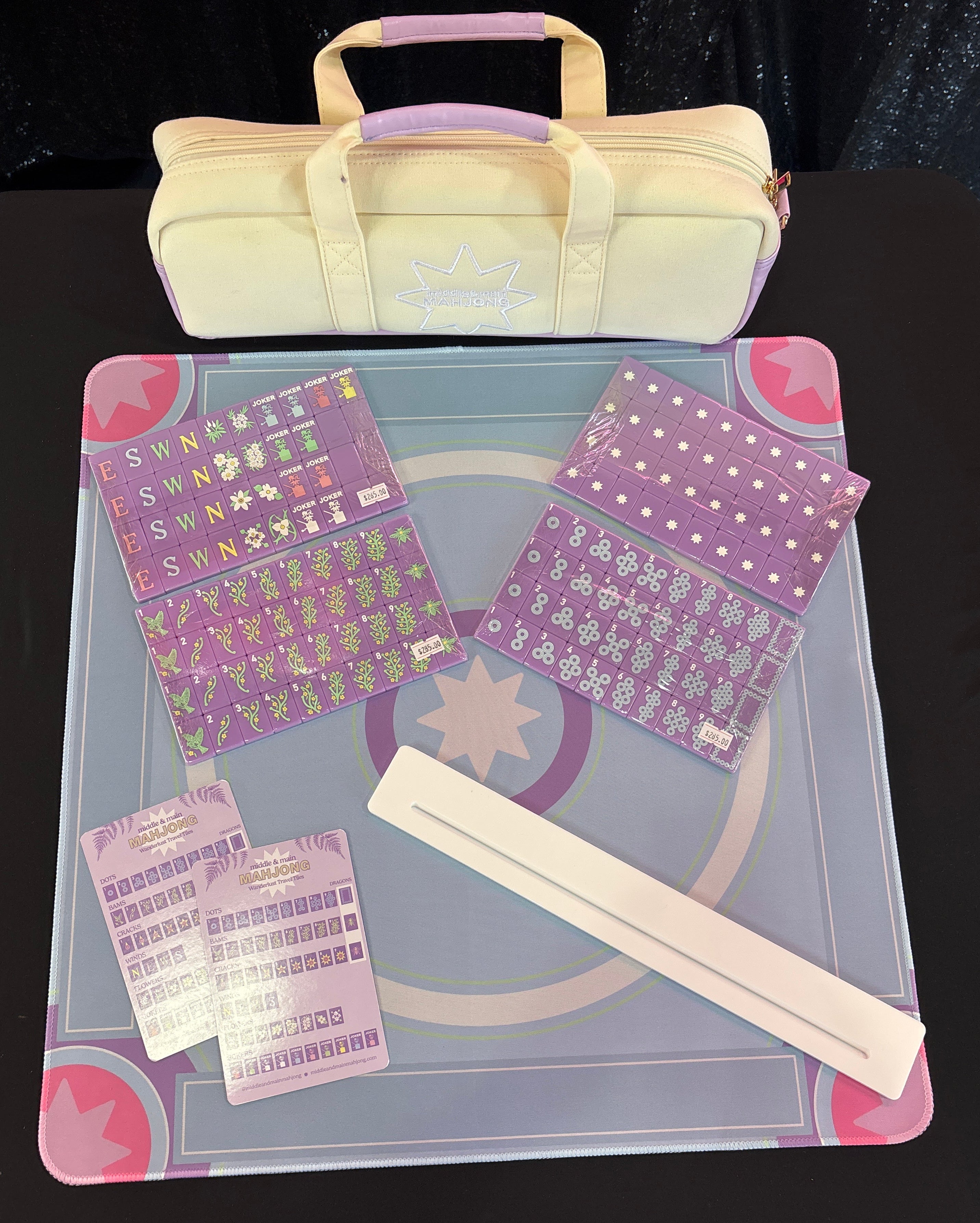 Middle and Main Mahjong Wanderlust Travel Set