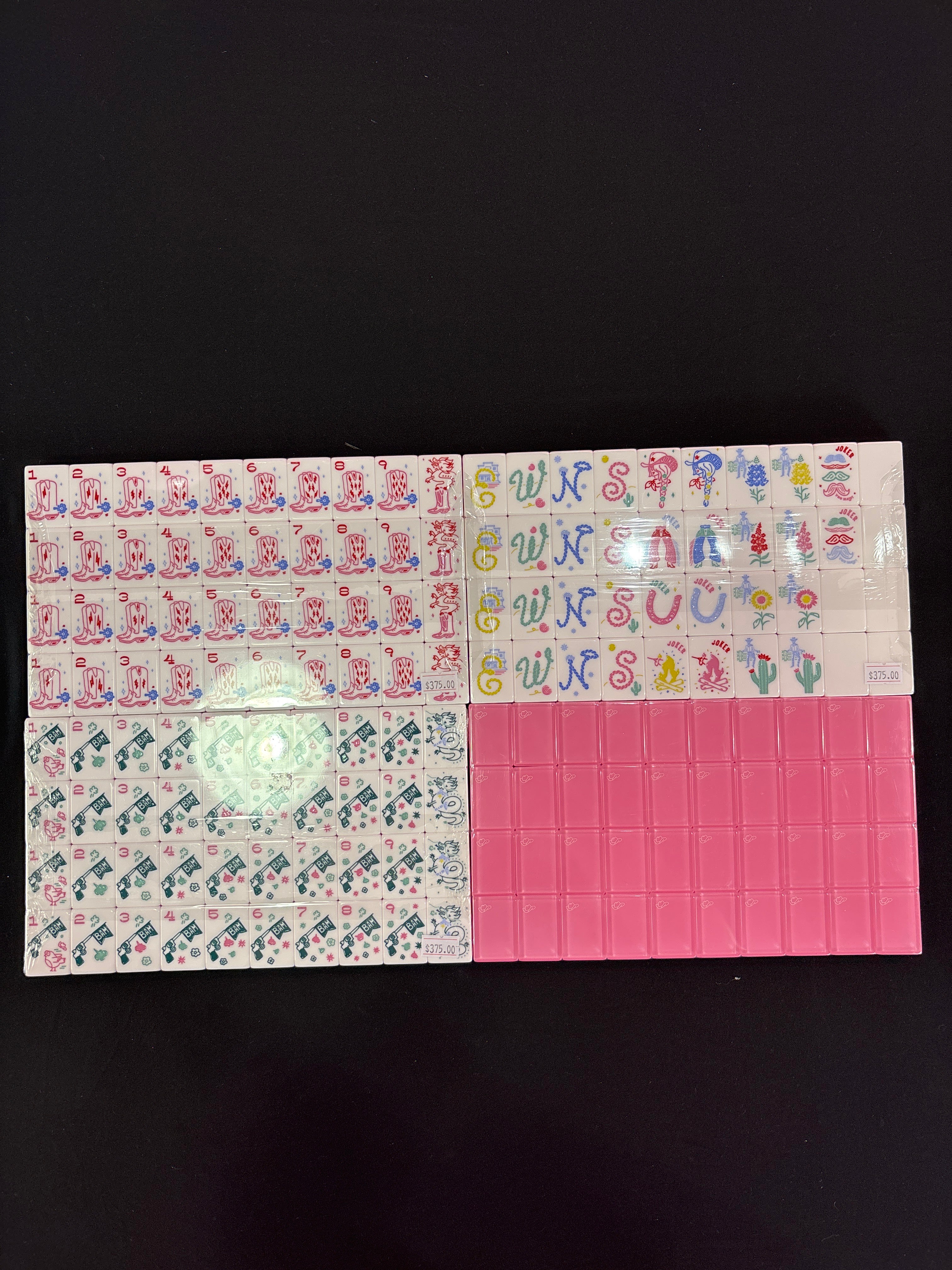 Miss Mahjong- Cowgirl Tiles
