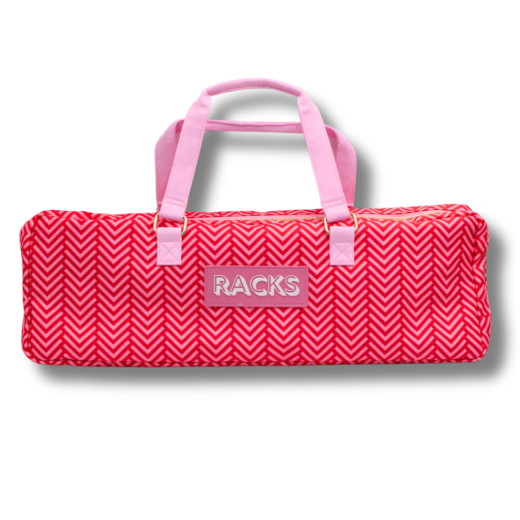 My Fair Mahjong Mahjong Rack Bag  |  Fits 20" Racks: Arrows- Purple Rack Bag