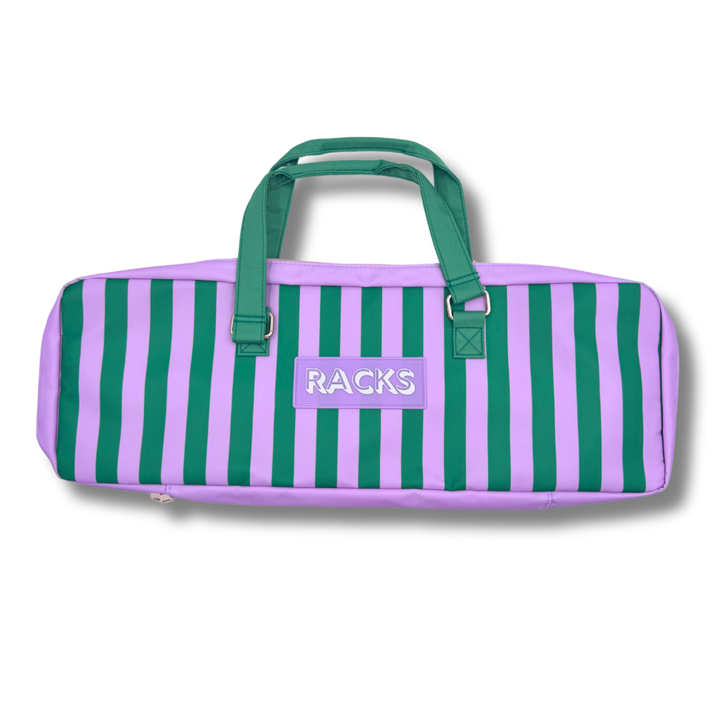 My Fair Mahjong Mahjong Rack Bag  |  Fits 20" Racks: Geometric- Green Rack Bag