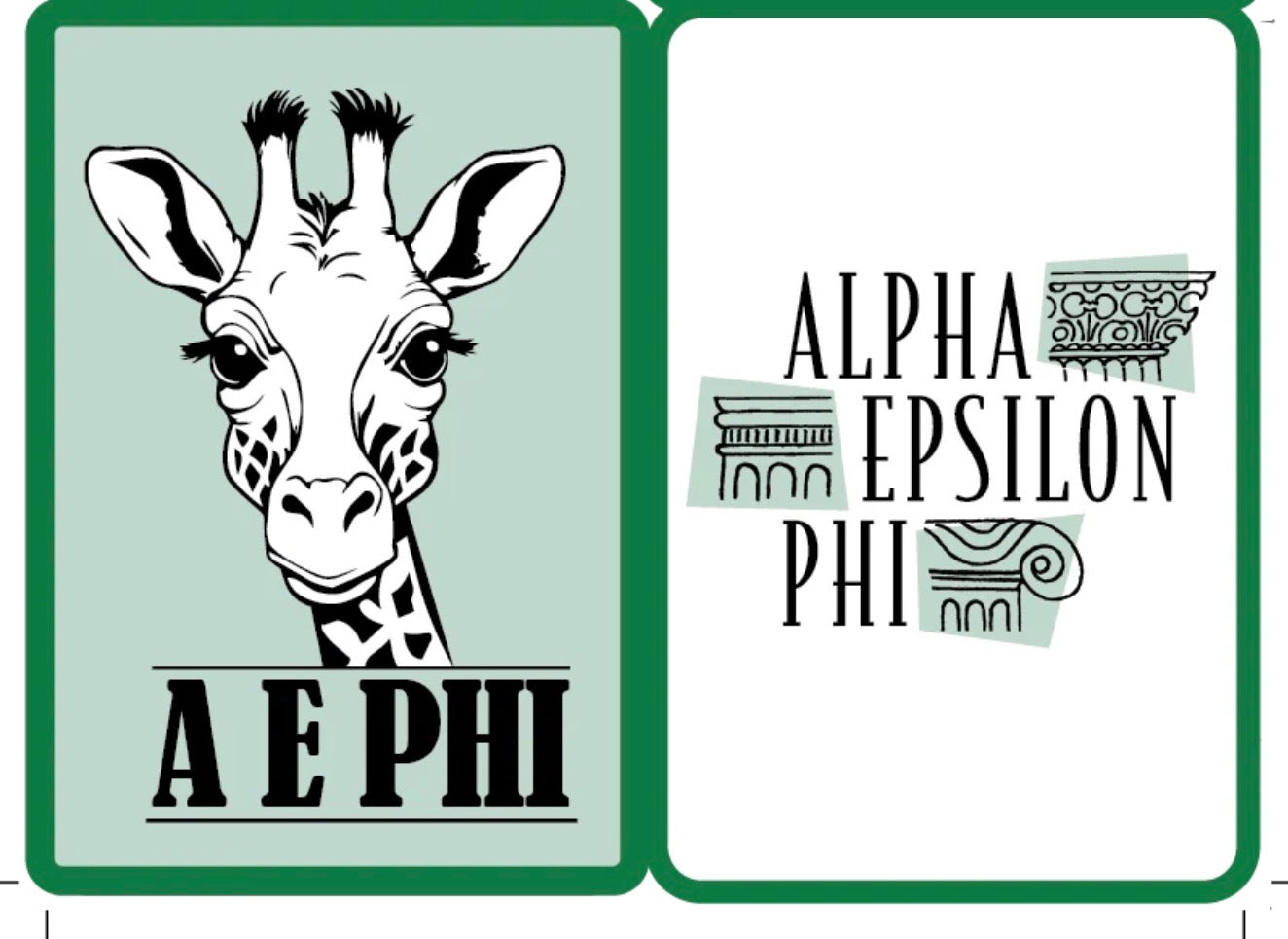 Mahjong Sisterhood Alpha Epsilon Pi Bid Day Bundle - Mahjong Tiles, Mat, and Shufflers