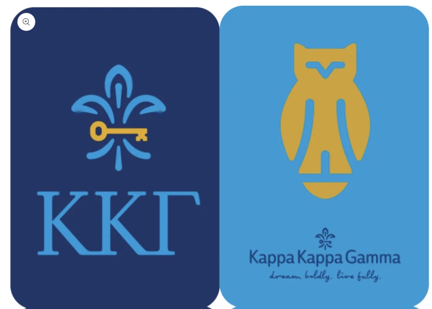 Mahjong Sisterhood Kappa Kappa Gamma Bid Day Bundle- Mahjong Tiles, Mat, and Shufflers