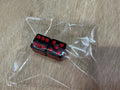 Red on Black Mahjong Dice