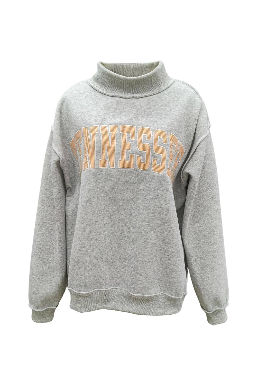 TENNESSEE  'Tennessee' Embroidery Sweatshirt H.GREY-STRIPE / S/M or L/XL (PRESALE SHIPS EARLY SEPT!)