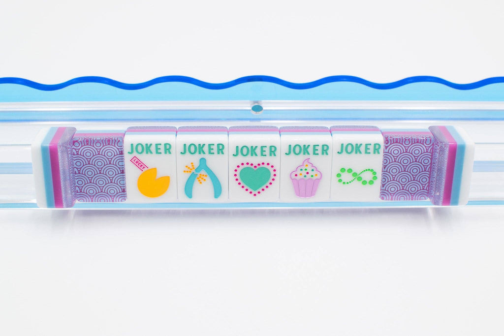 My Fair Mahjong Crystal Confetti Purple | Mahjong with a Sprinkle of Color