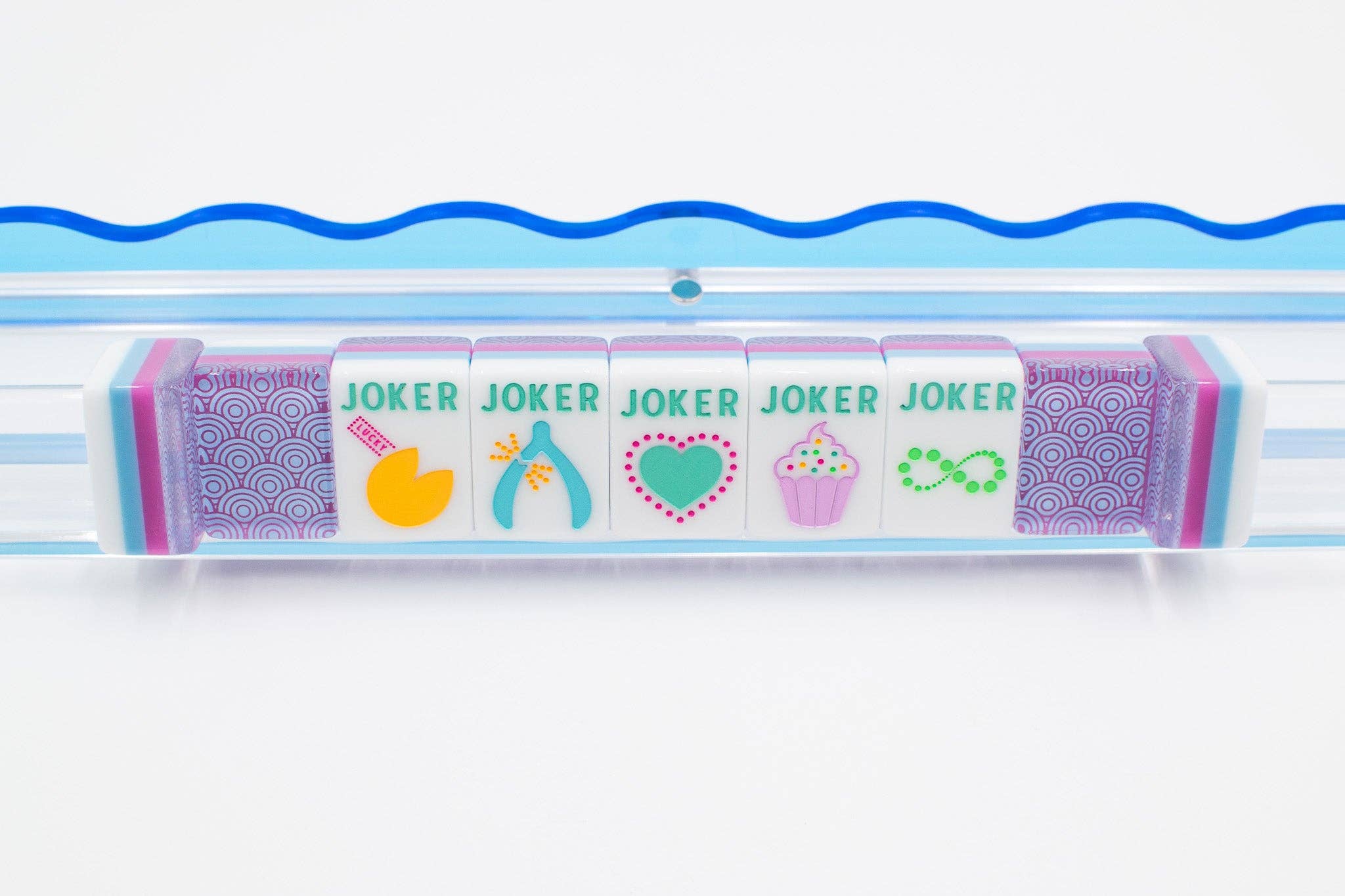 My Fair Mahjong Crystal Confetti Purple | Mahjong with a Sprinkle of Color