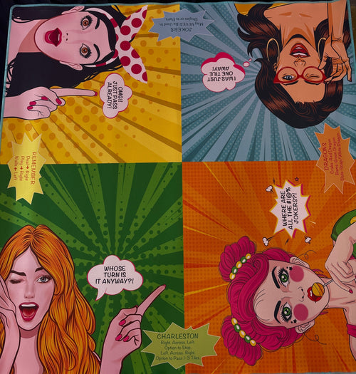 Bespoke Double Sided Pop Diva Mahjong Mat