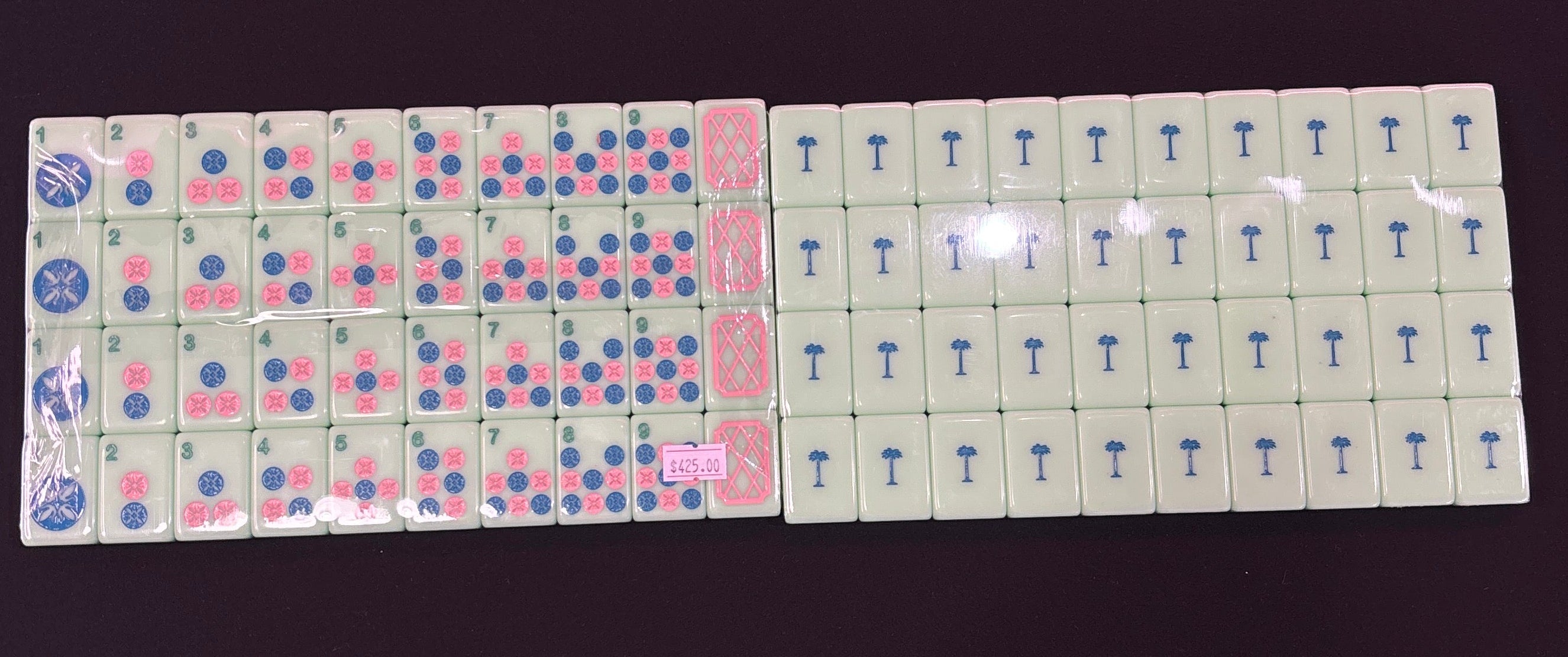 The Mahjong House- Island Collection- Green CLEARANCE - MUST GO!!!