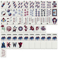 Mahjong Sisterhood Pi Beta Phi Bid Day Bundle- Mahjong Tiles, Mat, and Shufflers