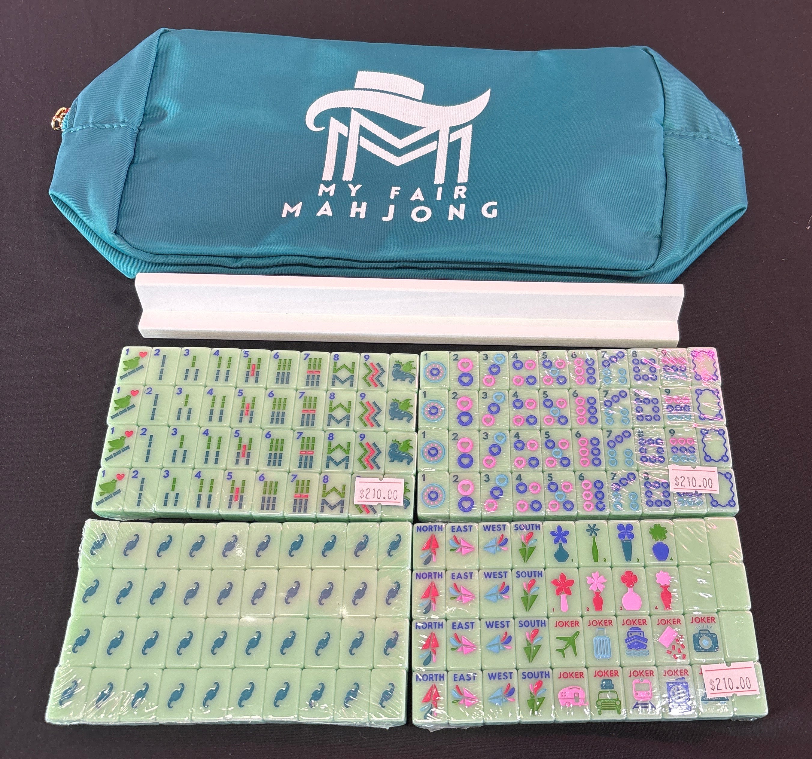 My Fair Mahjong Mini Anywhere - Green Tiles