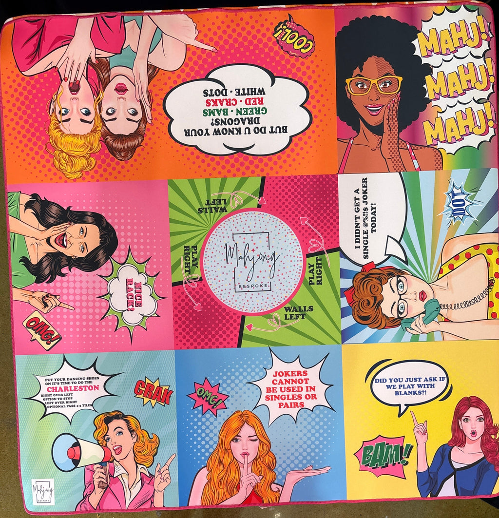 Bespoke Pop Diva Mahjong Mat (New Version)