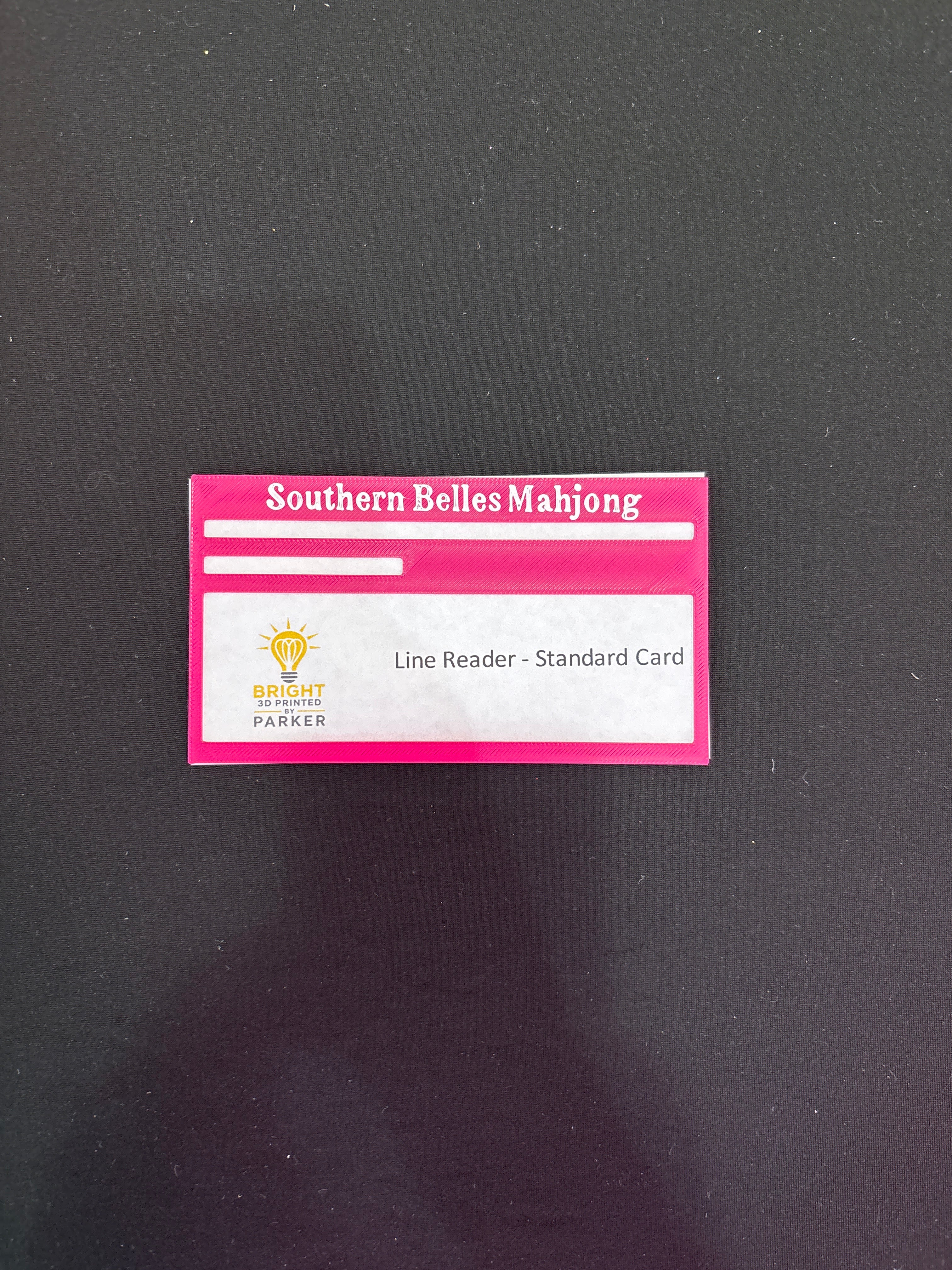 Southern Belles Mahjong Line Reader- Standard Card