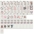 Mahjong Sisterhood Gamma Phi Beta Bid Day Bundle- Mahjong Tiles, Mat, and Shufflers