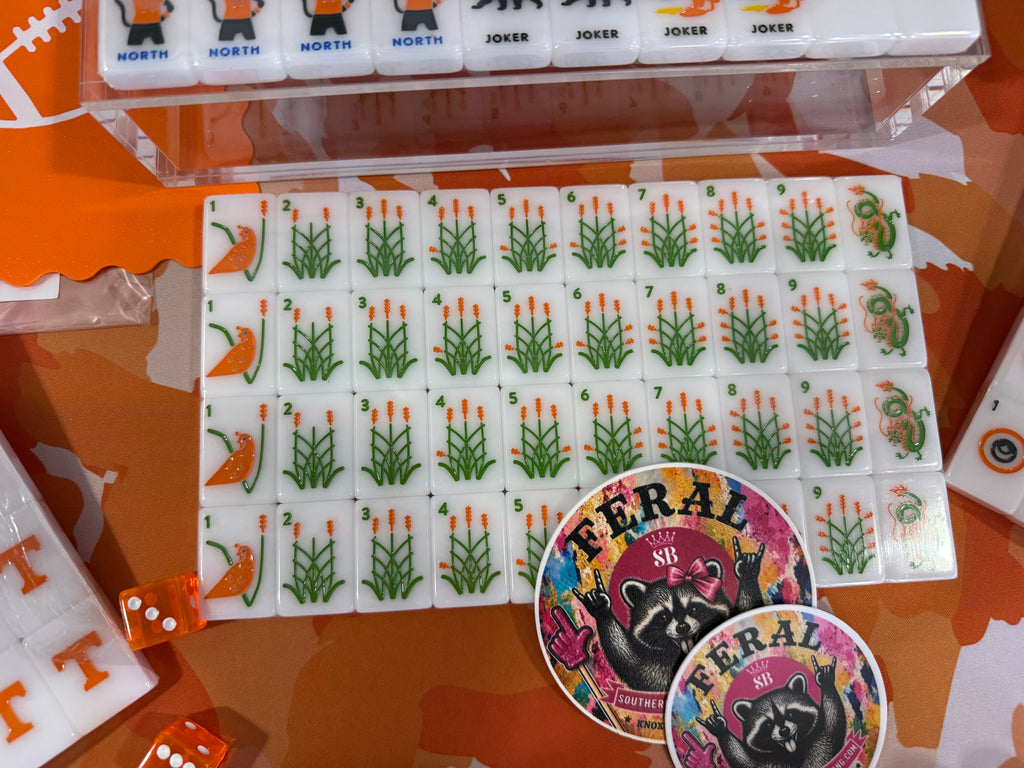 West Wind Mahjong University of Tennessee Tiles