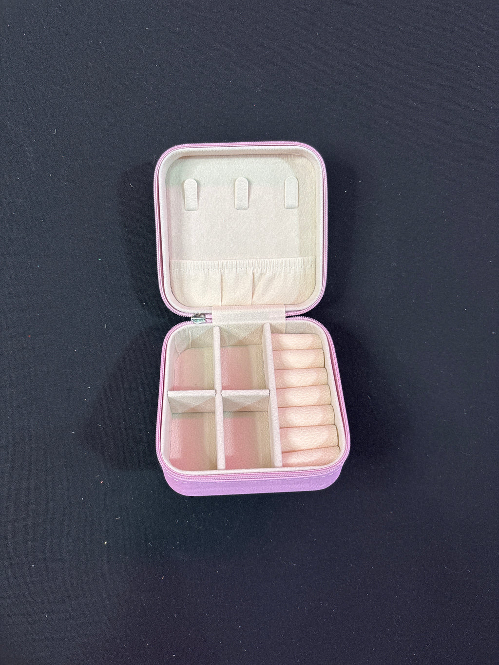 Light Pink Sparkle Jewelry Case Box