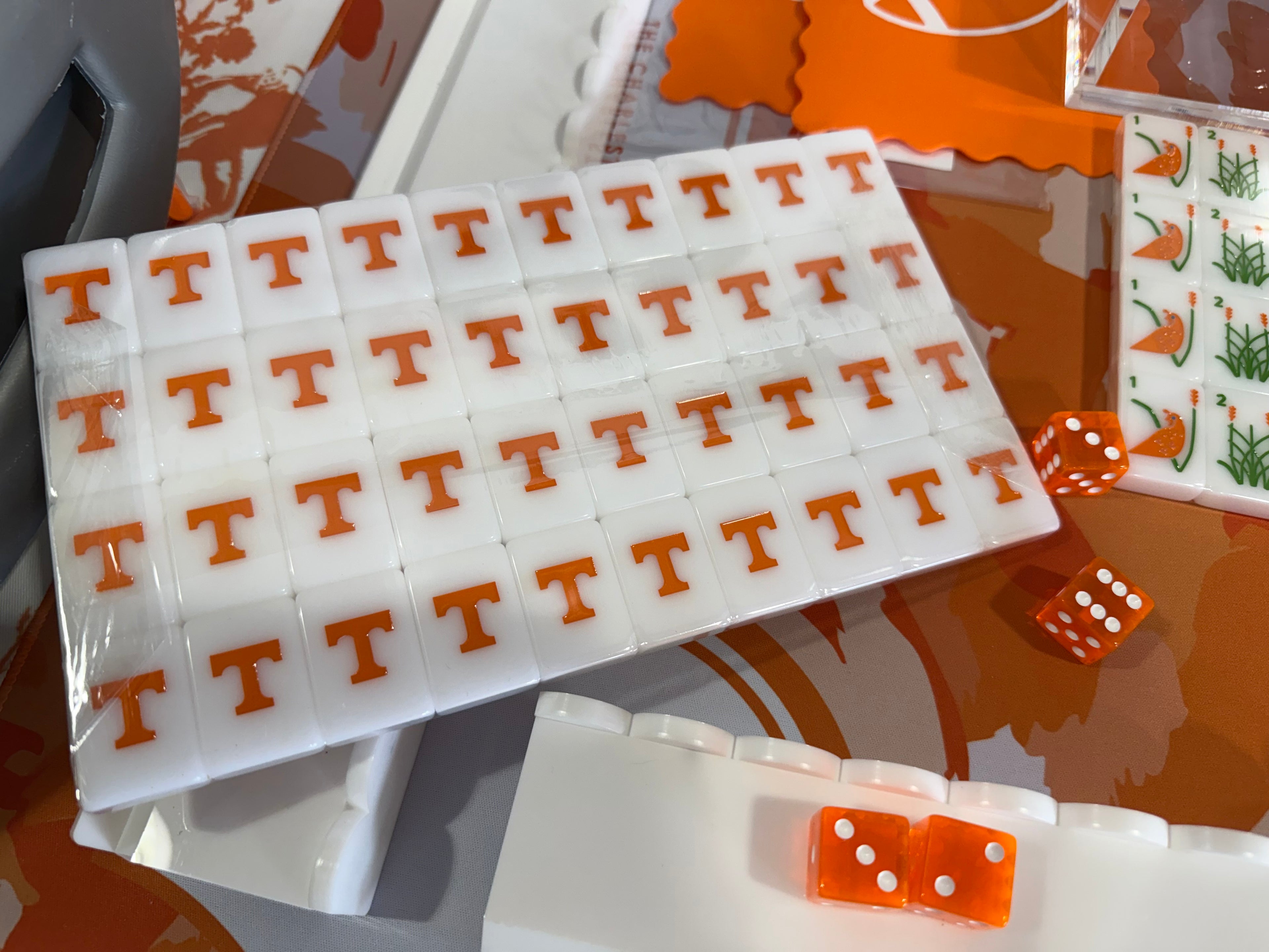 West Wind Mahjong University of Tennessee Tiles
