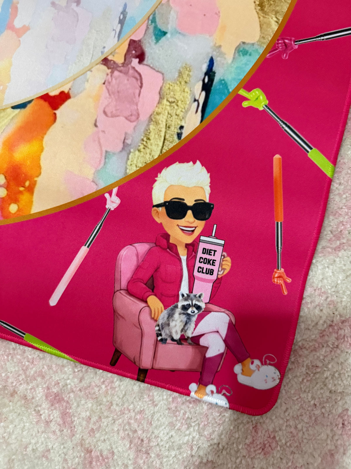 SBM THE FERAL JOY MAHJONG MAT LIMITED EDITION
