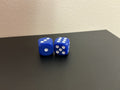 Blue Mahjong Dice