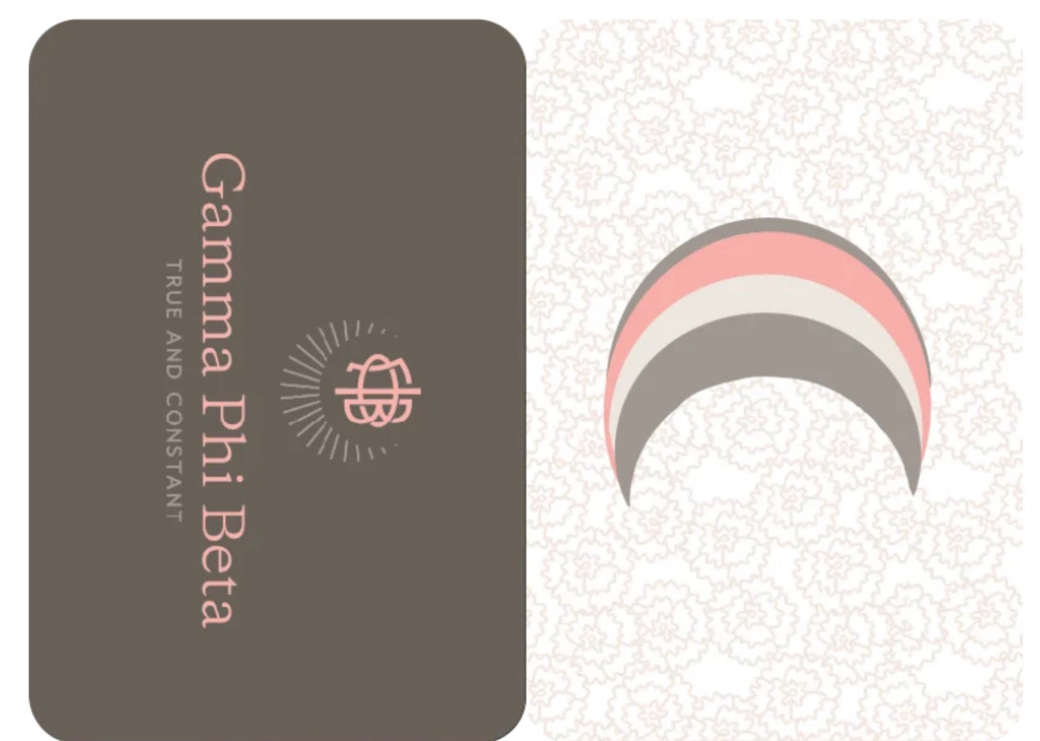 Mahjong Sisterhood Gamma Phi Beta Bid Day Bundle- Mahjong Tiles, Mat, and Shufflers