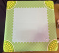 My Fair Mahjong Confetti- aqua and green mat