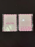 Middle and Main Mahjong Pink and White Shufflers (set of 2)