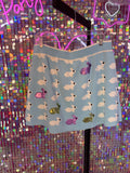Queen of Sparkles QOS NWT Easter Bunny Skirt XL