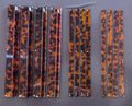 My Fair Mahjong 20in Tortoise Racks + Scalloped Pushers FREE SHIP