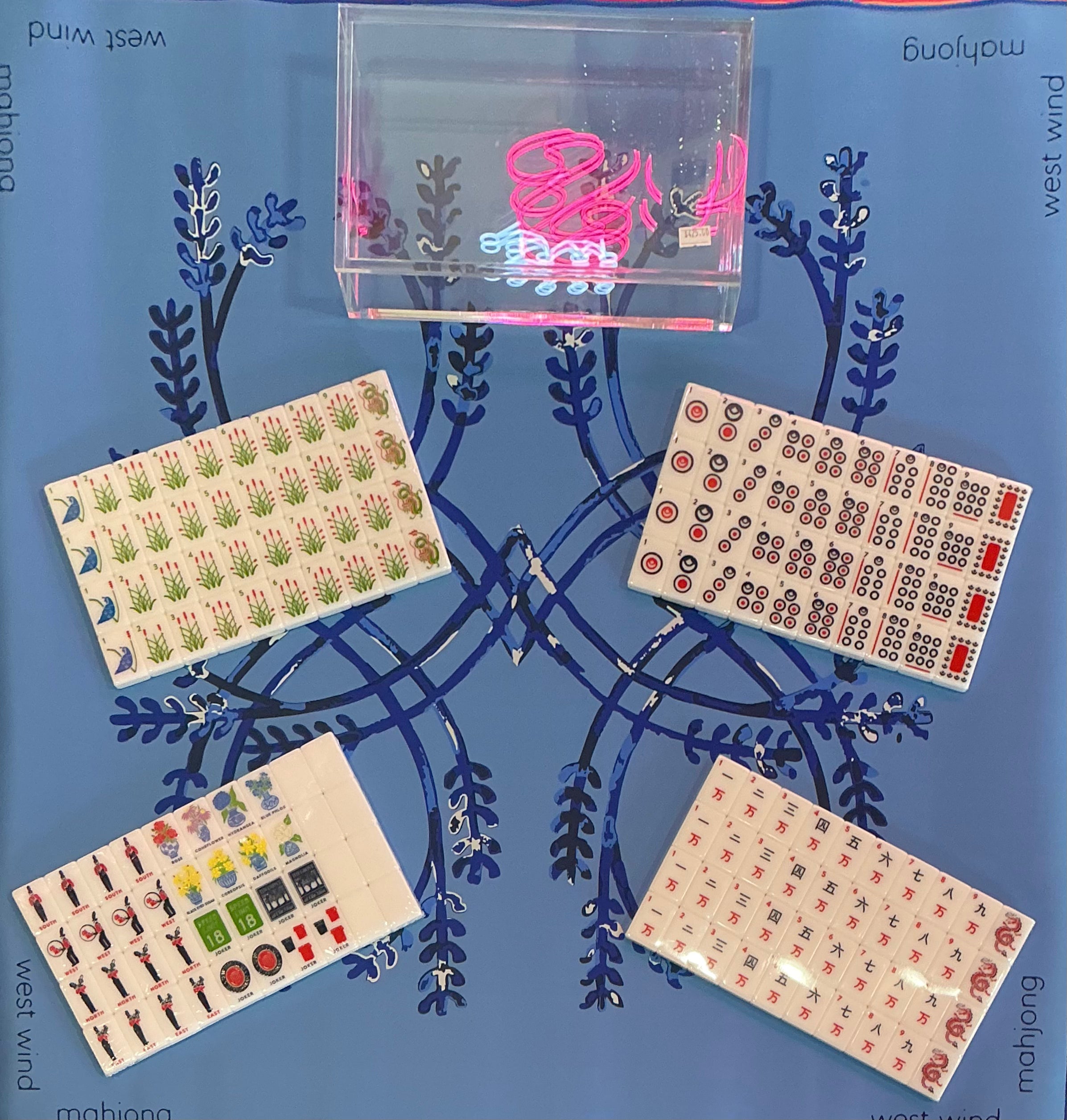 West Wind Ole Miss Tile and Mat BUNDLE