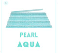My Fair Mahjong MAHJONG RACKS | Premium Acrylic | 4 Racks + 4 Pushers:  Pearl Aqua