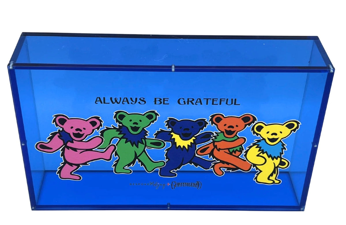 Grateful Dead Blue Acrylic Box- Bespoke Mahjong