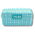 My Fair Mahjong Green Geometric Tile Bag