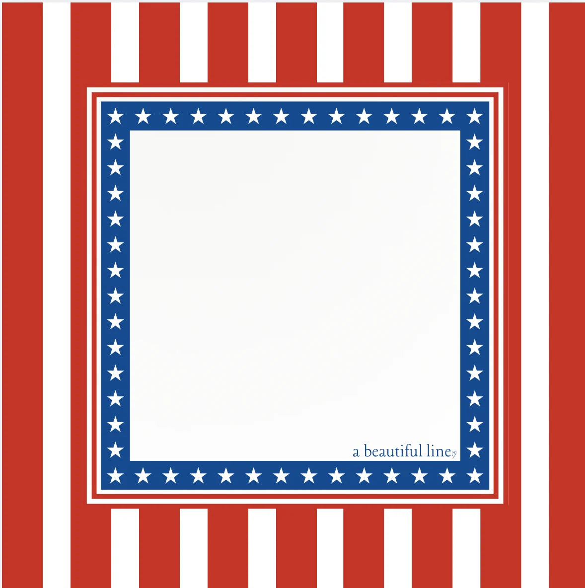A Beautiful Line America Mahjong Mat
