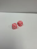 Pink Mahjong Dice