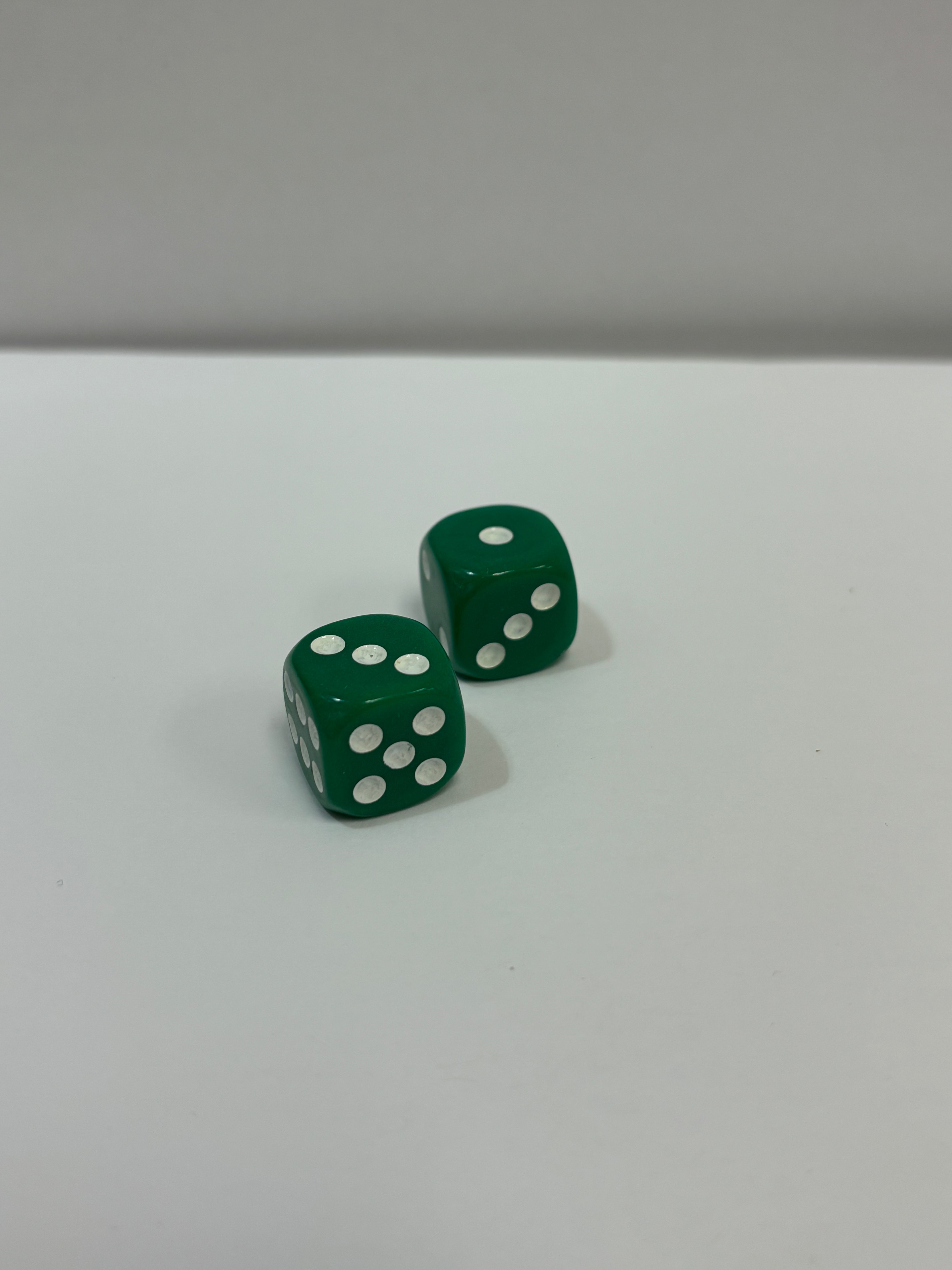 Green Mahjong Dice