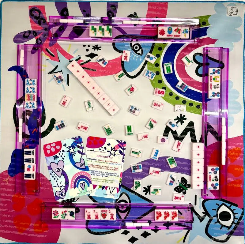 Bespoke Mahjong The Ultimate Racks - Electric Orchid