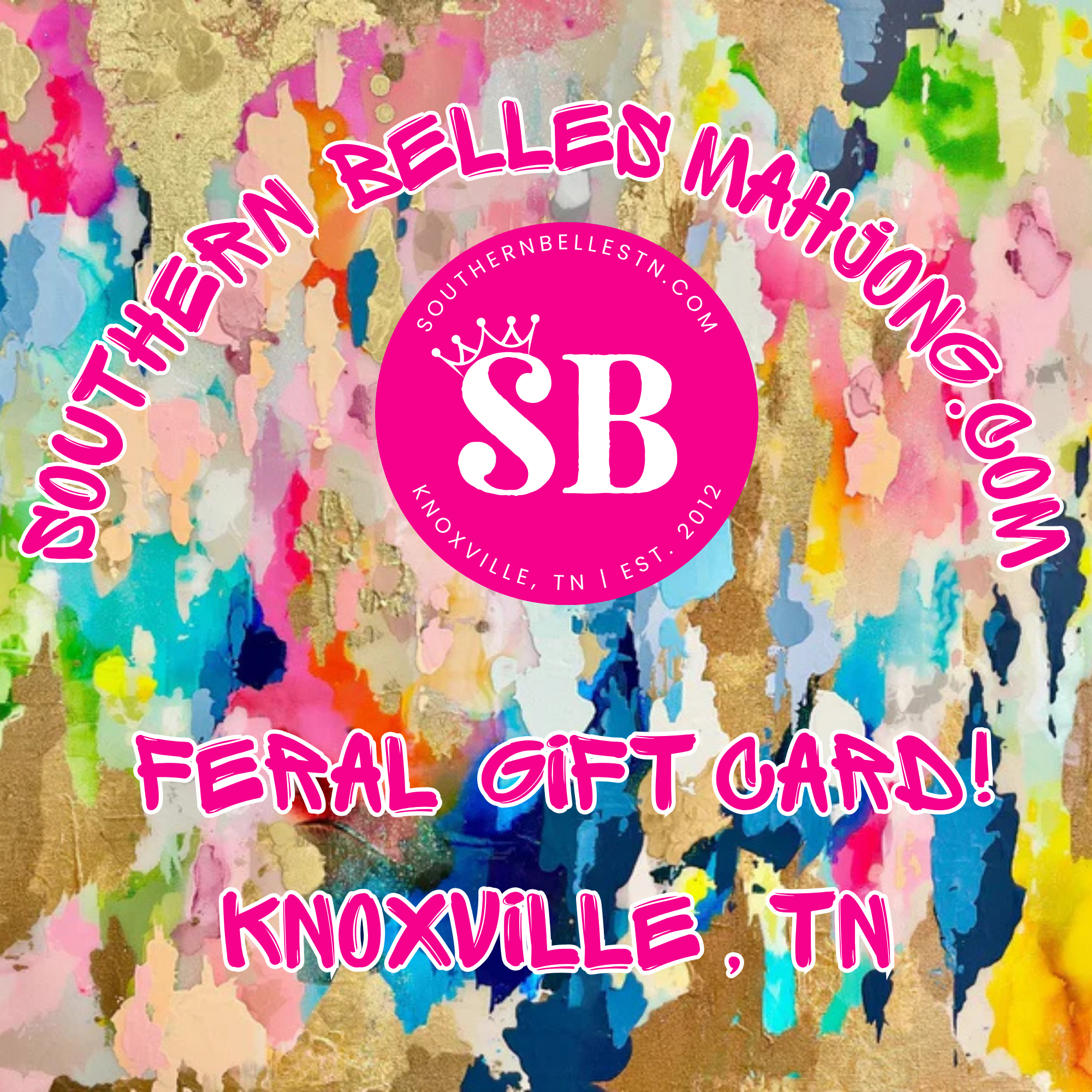 Southern Belles Mahjong Feral Gift Card
