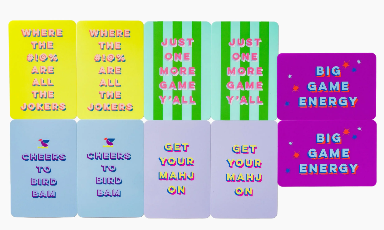 The Mahjong Line Asst. Shufflers Set of 2