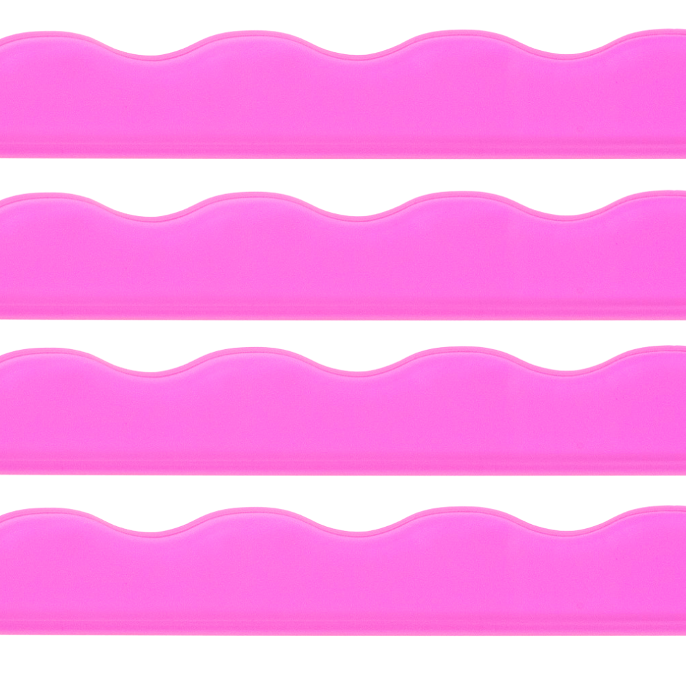 My Fair Mahjong MAHJONG RACK PUSHER ADD ON-MAGNETIC | Premium Acrylic Set(4): Transparent-Wavy-Pink