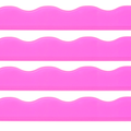 My Fair Mahjong MAHJONG RACK PUSHER ADD ON-MAGNETIC | Premium Acrylic Set(4): Transparent-Wavy-Pink