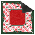 NEOPRENE Candy Cane Lane Holiday Mahjong Mat | Christmas